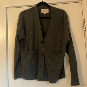 Brochu water sweater. Size small. Charcoal grey